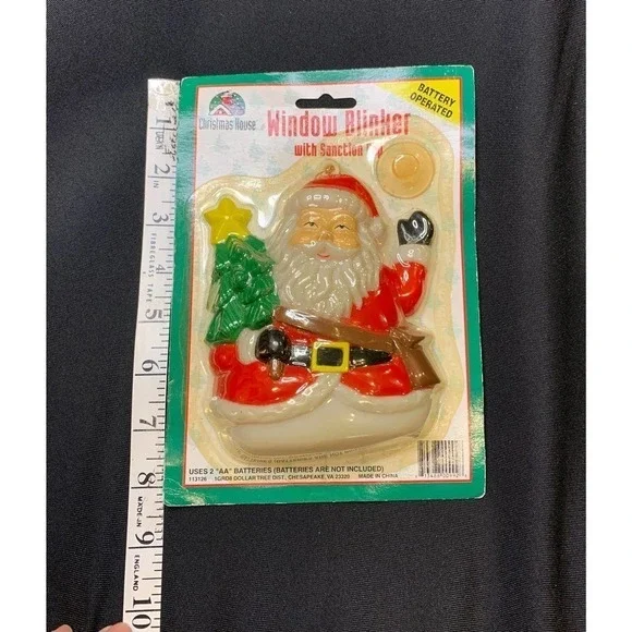 Vintage‎ Santa Window Blinker - Picture 2 of 2